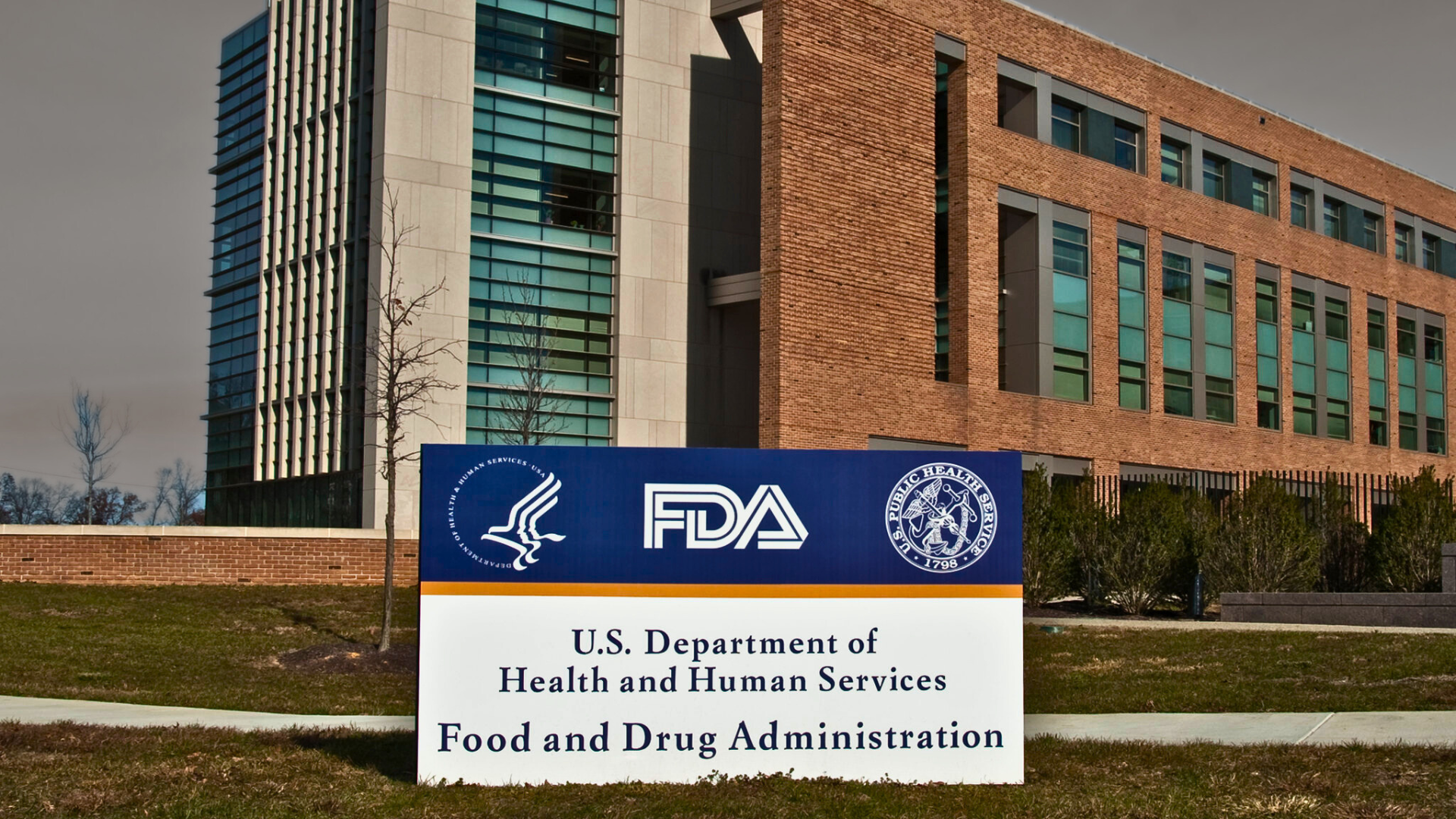 FDA Building with signage